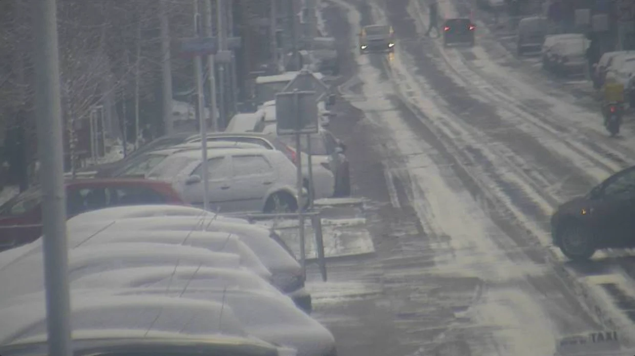 Śnieg w Łodzi - jak sytuacja na drogach?