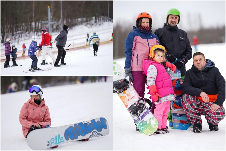 Narciarze i snowboardziści na górze Kamieńsk. Stok już otwarty dla wielbicieli białego szaleństwa [FOTO] - Zdjęcie główne