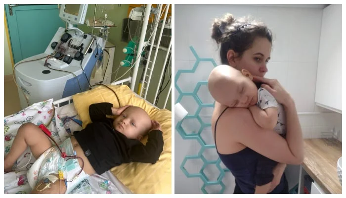 Trwa zbiórka pieniędzy na operację, która uratuje życie dwuletniemu Cezaremu z Ozorkowa - Zdjęcie główne