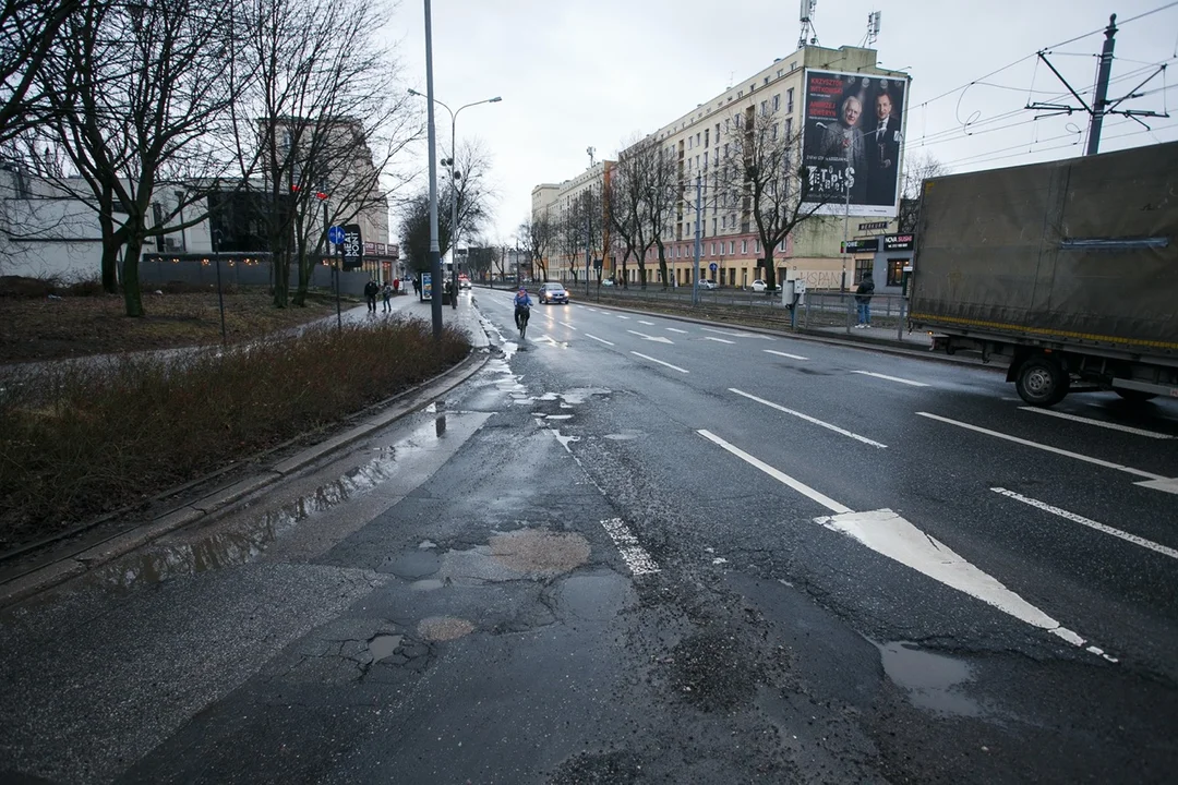 Łódź. Zaczyna się remont Zachodniej. Będą korki