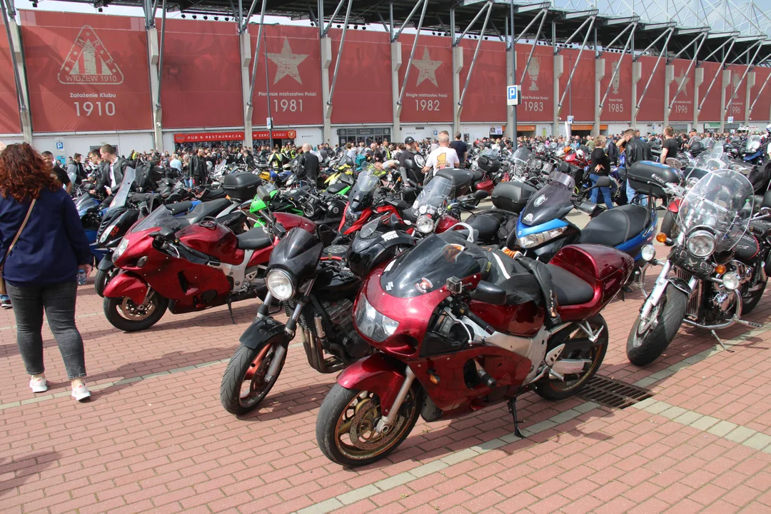 Rozpoczęcie sezonu motocyklowego 2024 w Łodzi