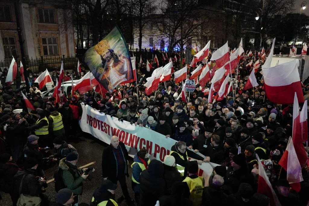 Łodzianie na Marszu Wolnych Polaków w Warszawie