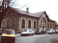 Archiwalne zdjęcia dworca kolejowego w Zgierzu