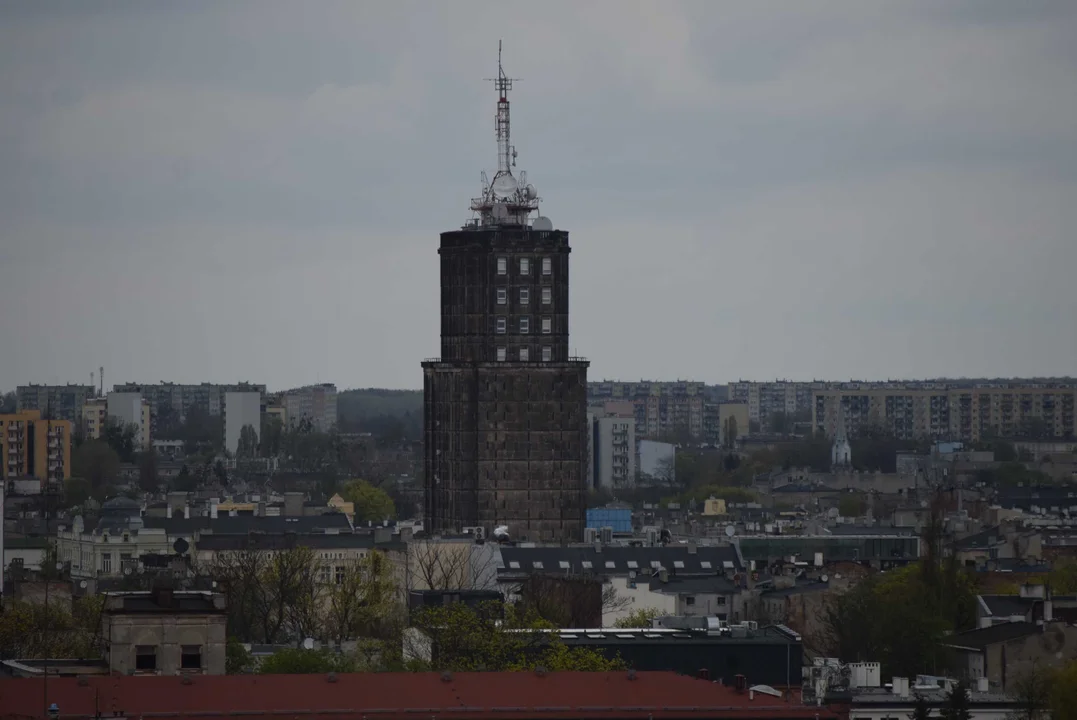 Panorama miasta widziana z wieżowca Red Tower