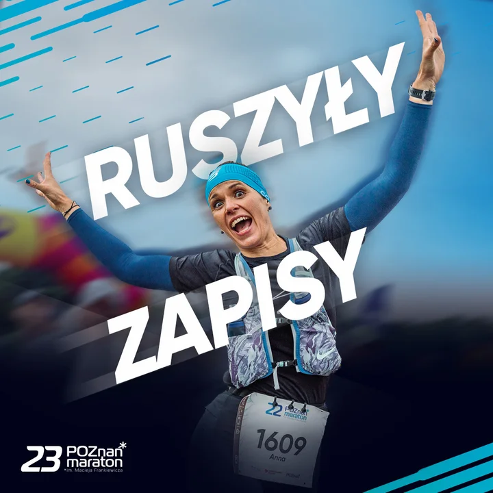 Ruszyły zapisy na 23. Poznań Maraton