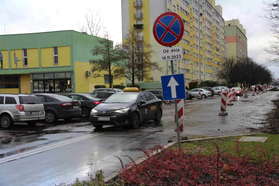 Ruszył remont ul. Inowrocławskiej w Łodzi