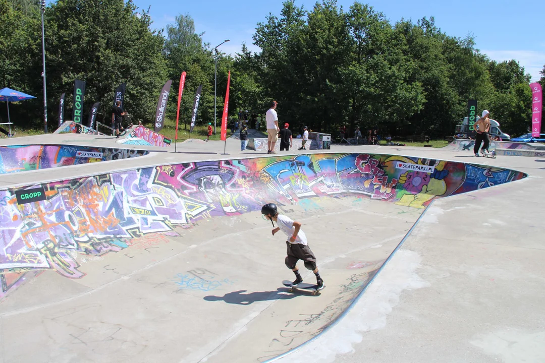 Skatepark im. Igora Kowalewskiego na Widzewie - trwa finał Mistrzostw Polski w kategorii „Park”