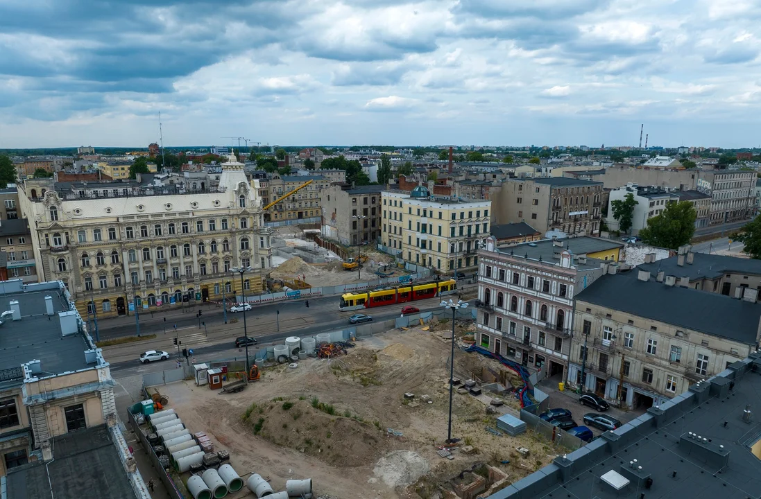 Skrzyżowanie al. Kościuszki i ul. Zielonej do zamknięcia