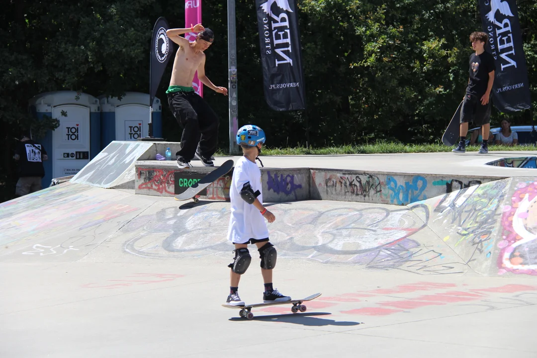 Skatepark im. Igora Kowalewskiego na Widzewie - trwa finał Mistrzostw Polski w kategorii „Park”