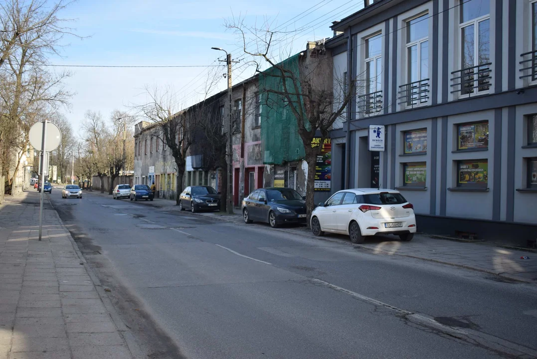 Ulica Dąbrowskieo w Zgierzu