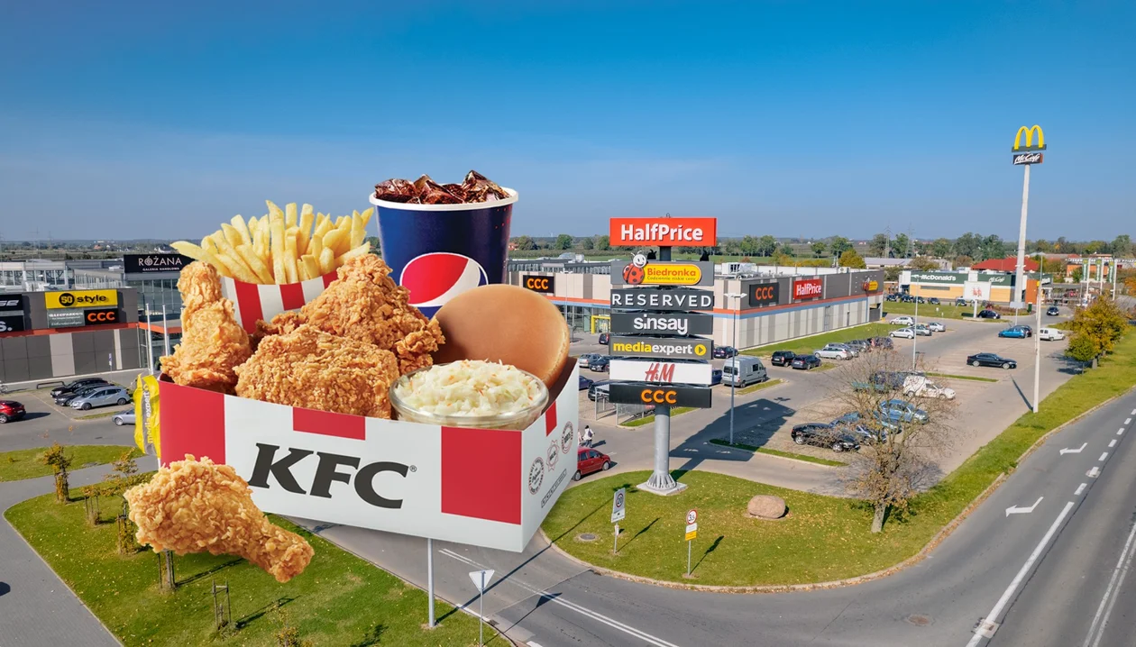 Trwa budowa KFC w Kutnie