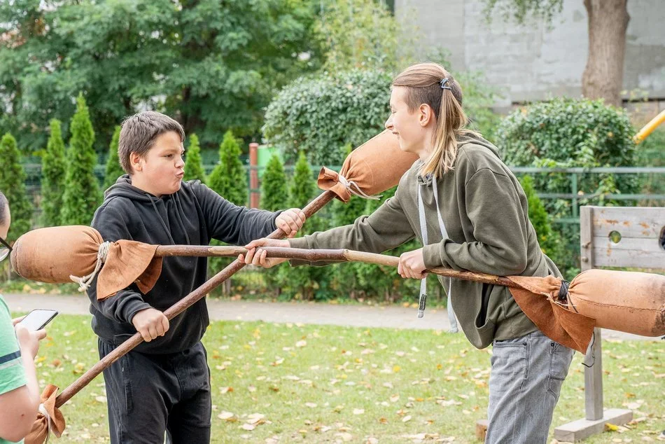 Piknik rodzinny z okazji 600-lecia Łodzi w Szkole Podstawowej nr 7 w Łodzi 