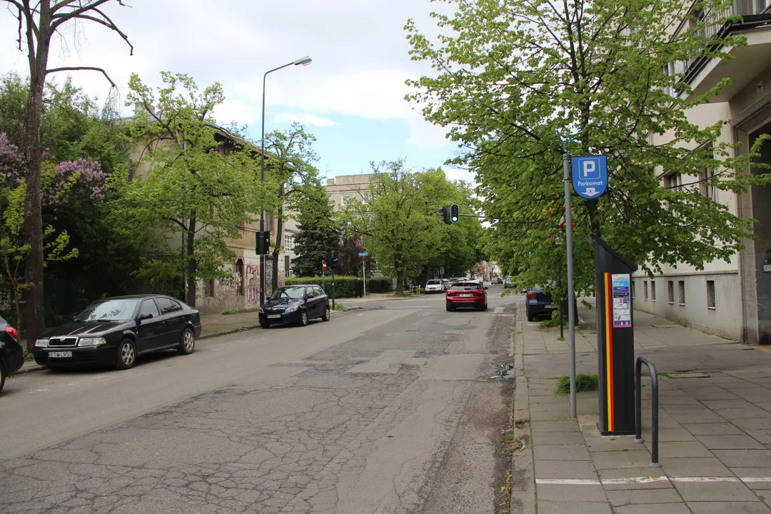 Ulica Gdańska w Łodzi do remontu
