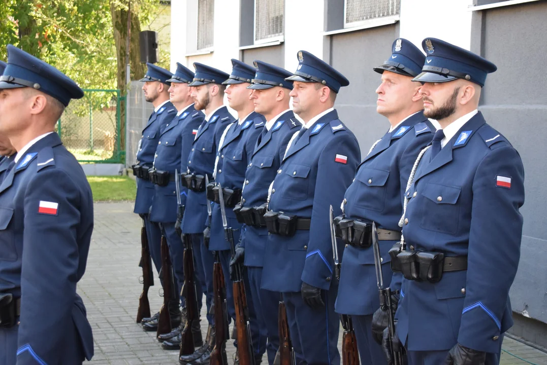 Uroczystości przy KPP w Zgierzu