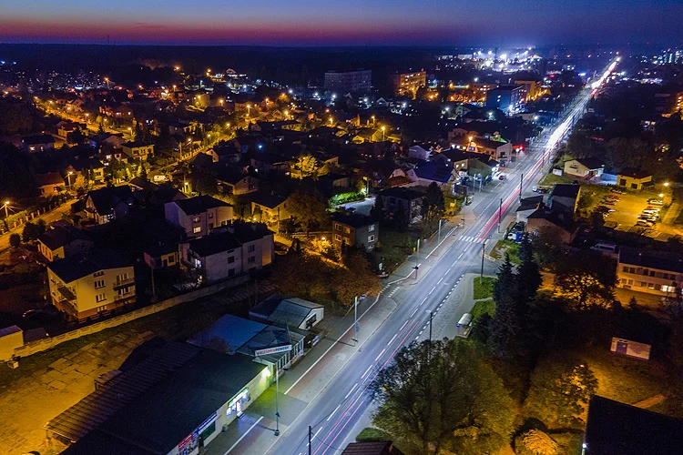 Oświetlenie uliczne Bełchatowa