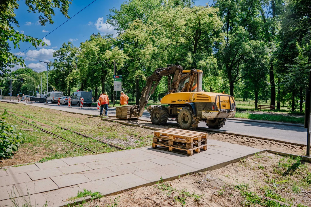 14 dni do powrotu tramwajów na trasę Łódź - Konstantynów