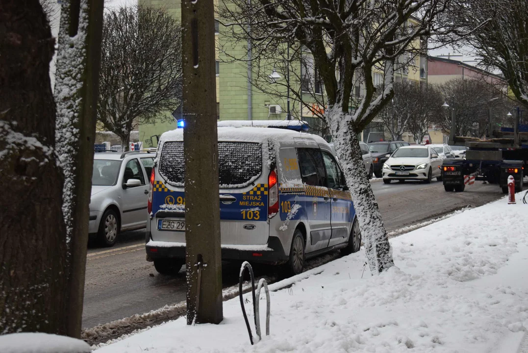 Utrudnienia dla kierowców w Zgierzu