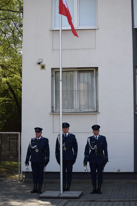 Uroczystości przy KPP w Zgierzu