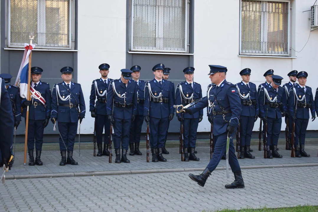 Uroczystości przy KPP w Zgierzu