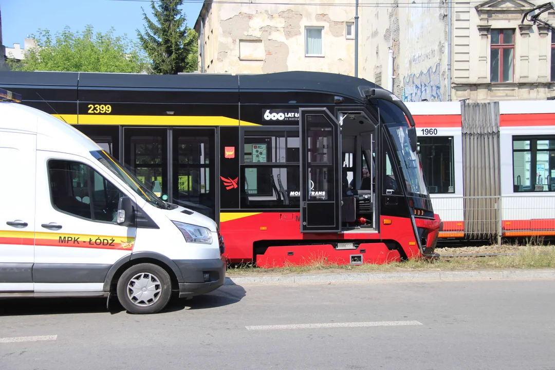 Potężne utrudnienia dla podróżnych MPK Łódź na Zachodniej w Łodzi