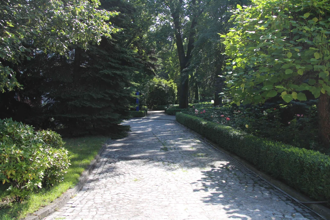 Zachwycający ogród Muzeum Pałacu Herbsta