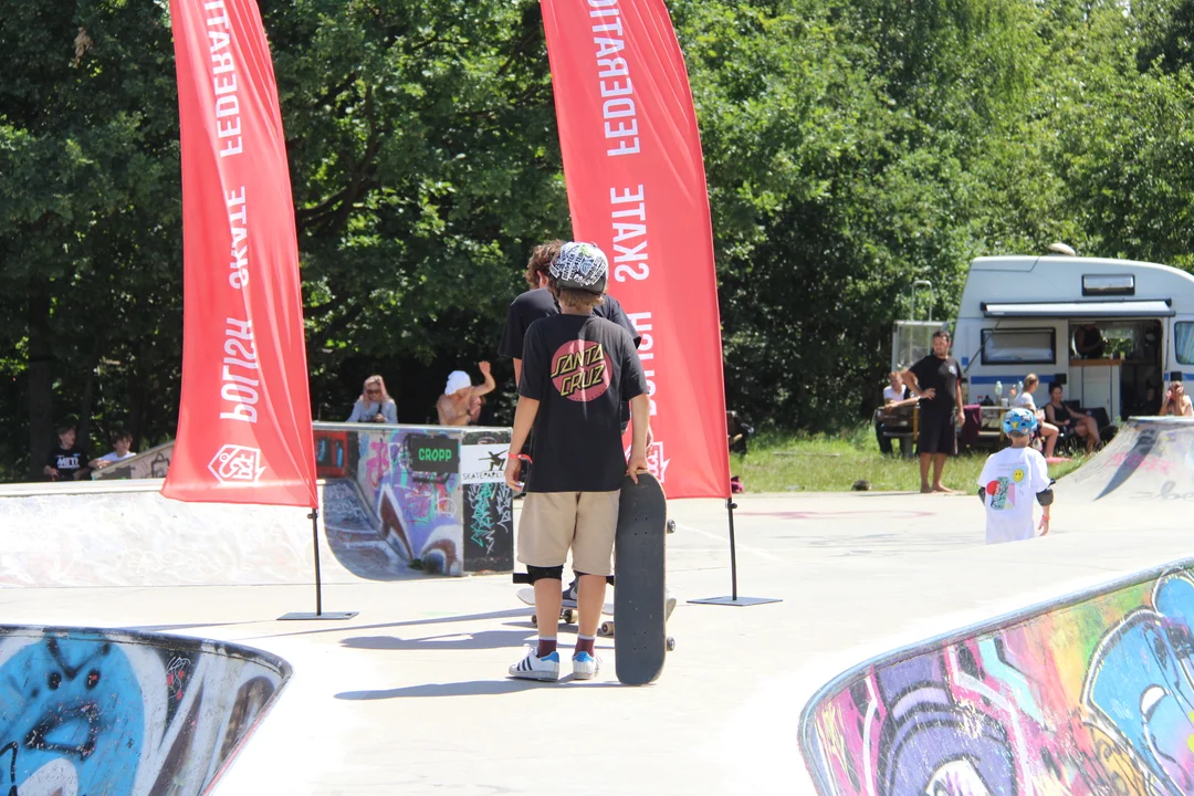 Skatepark im. Igora Kowalewskiego na Widzewie - trwa finał Mistrzostw Polski w kategorii „Park”