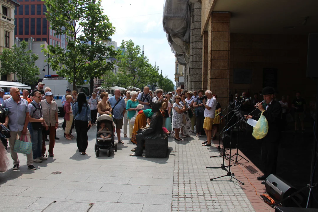 Dzień Reymonta w rytmie ludowych pieśni. Tak bawiła się ulica Piotrkowska w Łodzi