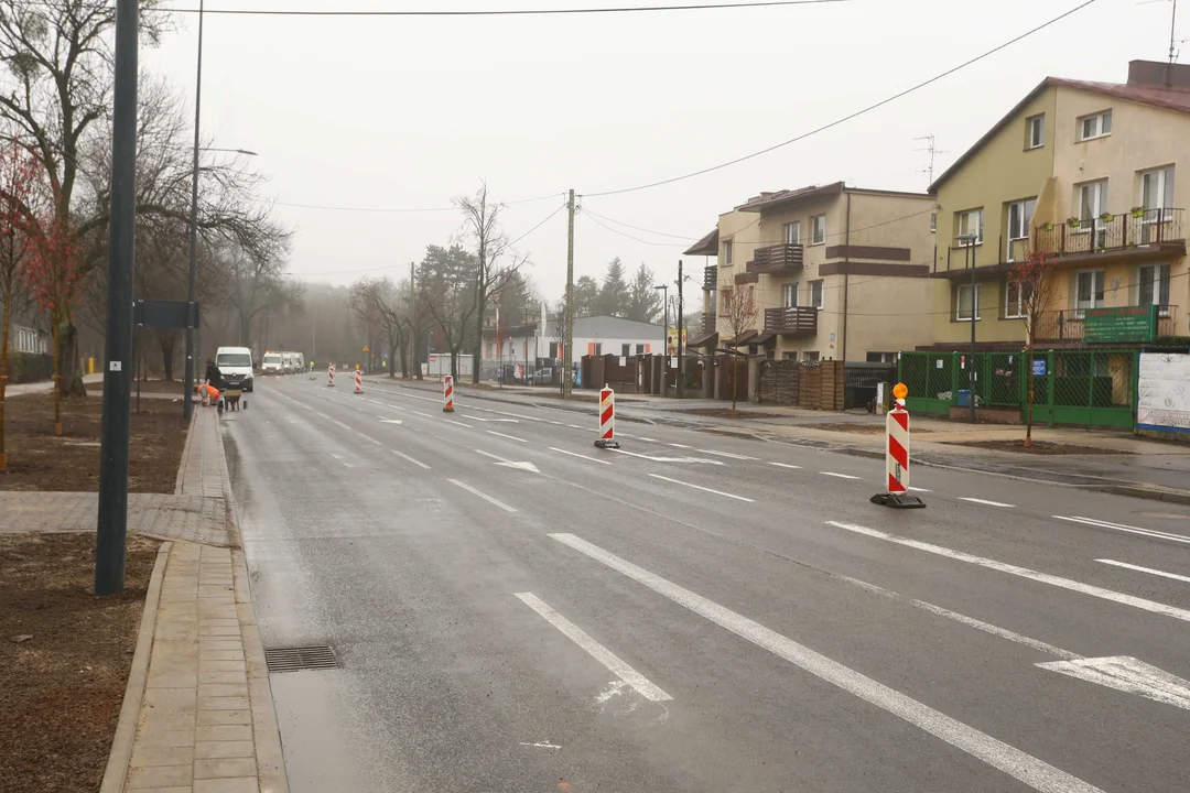 Koniec remontu ulicy Krakowskiej w Łodzi