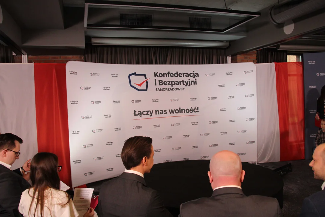 Spotkanie otwarte Konfederacji i Bezpartyjnych Samorządowców w Łodzi