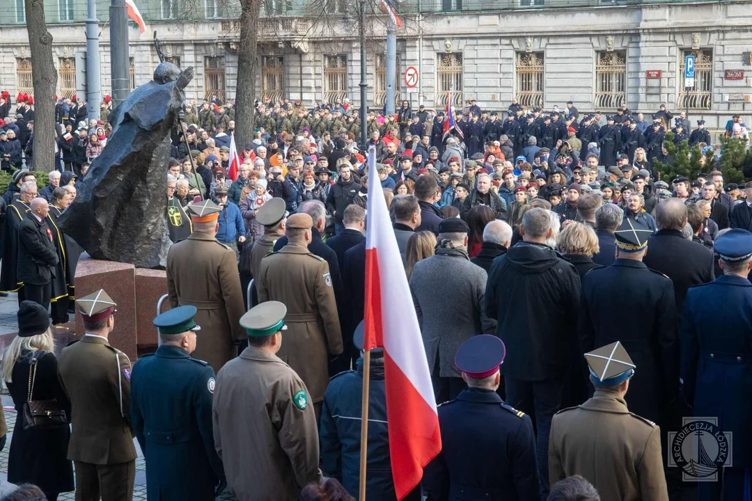 Uroczyste obchody Święta Niepodległości w Łodzi