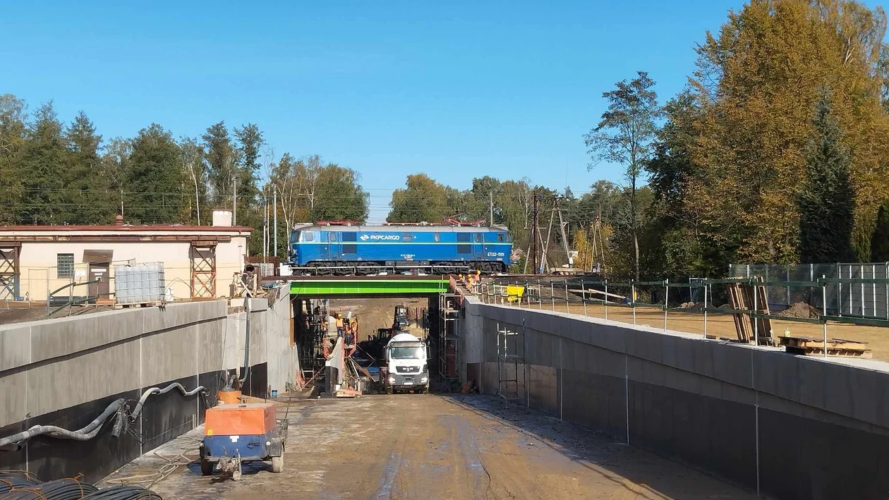 Budowa tunelu drogowego w Bedoniu - stan na 24.10.2023 r.