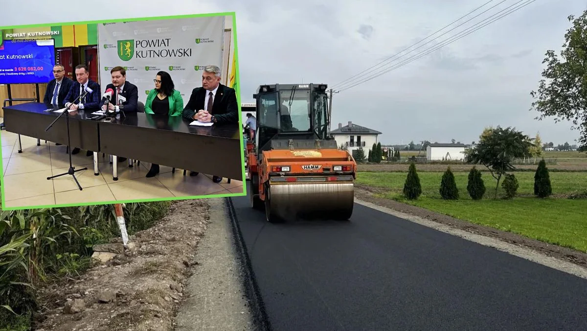 Miliony na remonty dróg w Kutnie i powiecie. Gdzie wkrótce ruszą prace? [ZDJĘCIA] - Zdjęcie główne