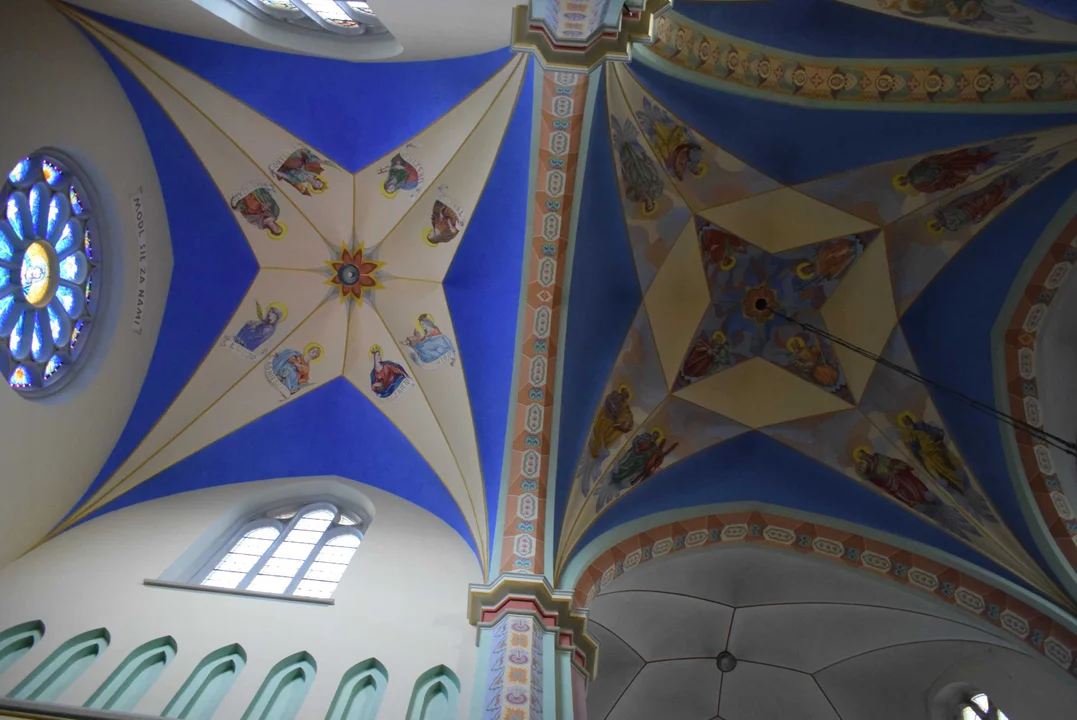 Odkryto kolejne dekoracje w kościele św. Katarzyny w Zgierzu
