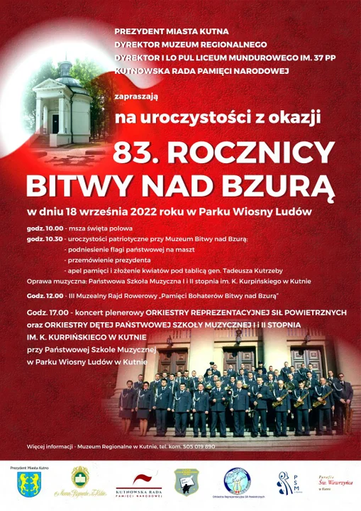 83. rocznica Bitwy nad Bzurą w Kutnie