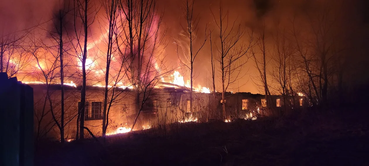 Łódzkie: Pożar we wsi Emilia. Ogromne straty - Zdjęcie główne
