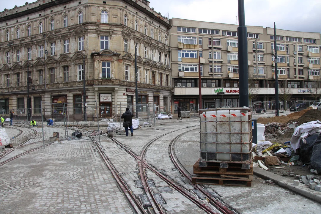 Dobiega końca przebudowa placu Wolności w Łodzi