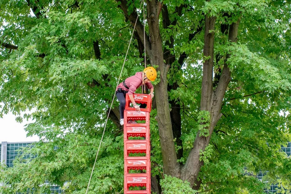 Piknik rodzinny z okazji 600-lecia Łodzi w Szkole Podstawowej nr 7 w Łodzi 