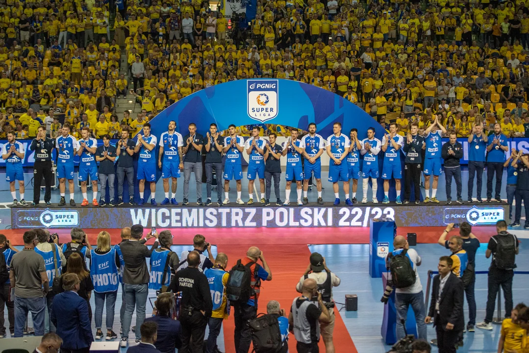 Ceremonia medalowa Orlen Wisła Płock