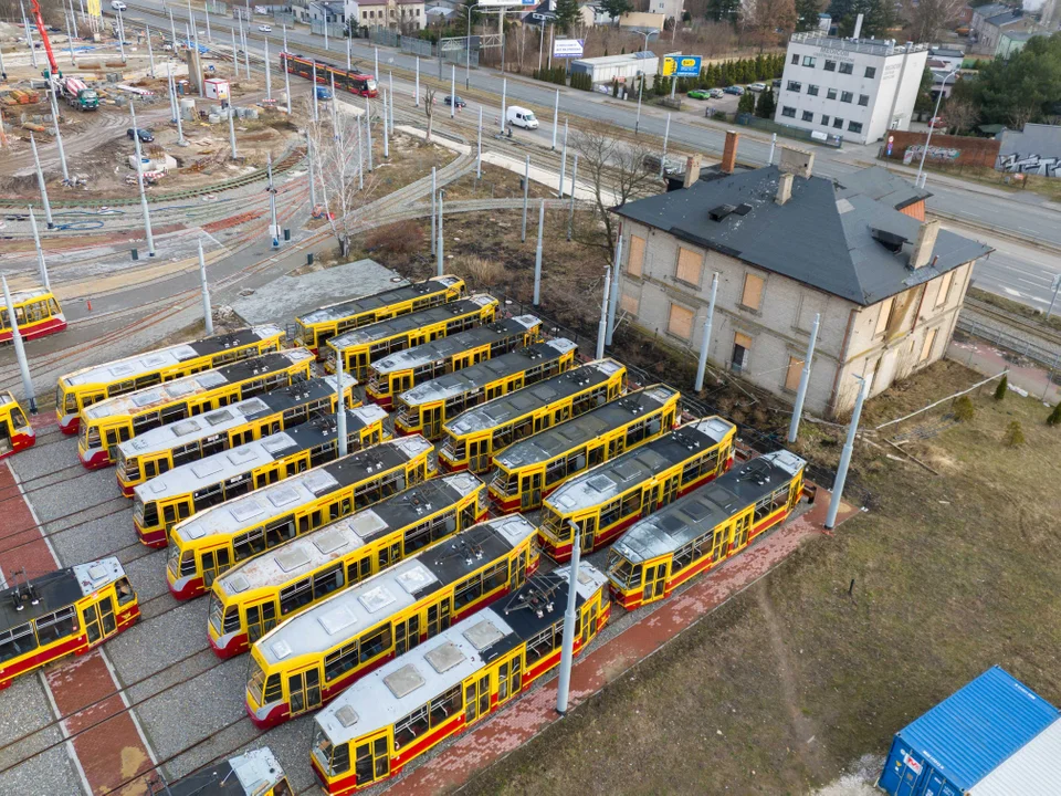 Przebudowa zajezdni tramwajowej Chocianowice w Łodzi