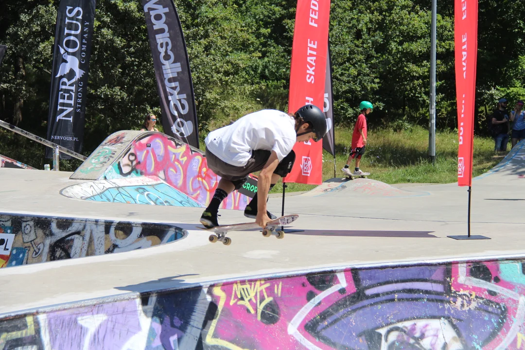 Skatepark im. Igora Kowalewskiego na Widzewie - trwa finał Mistrzostw Polski w kategorii „Park”