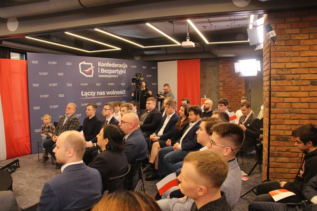 Spotkanie otwarte Konfederacji i Bezpartyjnych Samorządowców w Łodzi