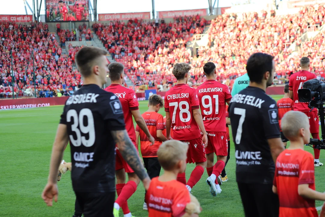 Mecz Widzew Łódź kontra Piast Gliwice