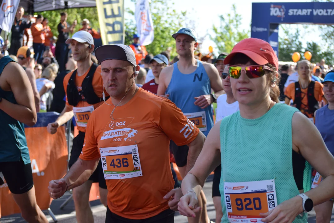 DOZ Maraton ulicami Łodzi