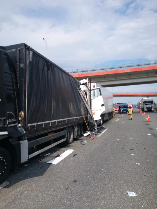 Potężne utrudnienia na autostradzie A2