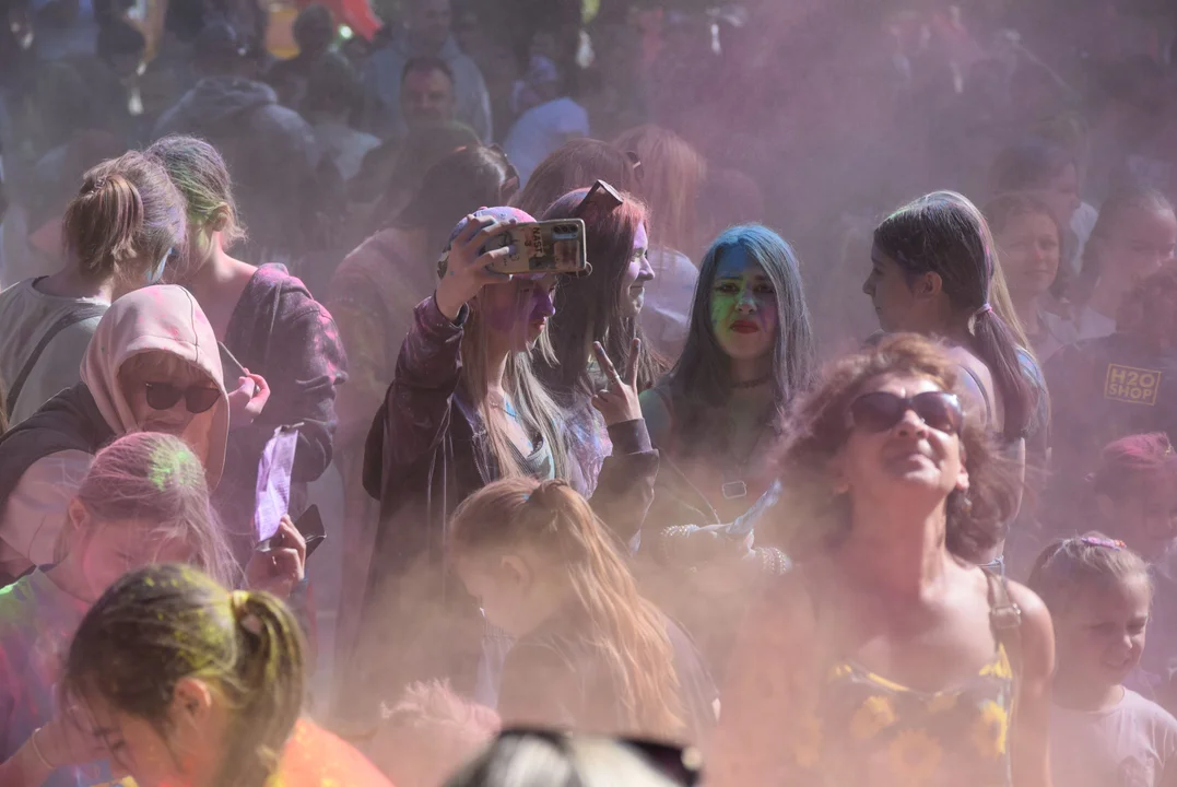 Festiwal baniek mydlanych i kolorów w Parku Miejskim w Zgierzu