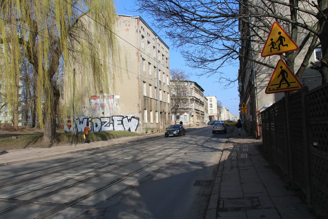 Ulica Franciszkańska w Łodzi do remontu