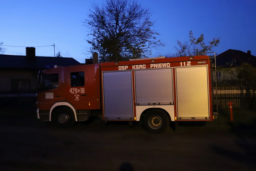 OSP Pniewo wita nowy wóz strażacki