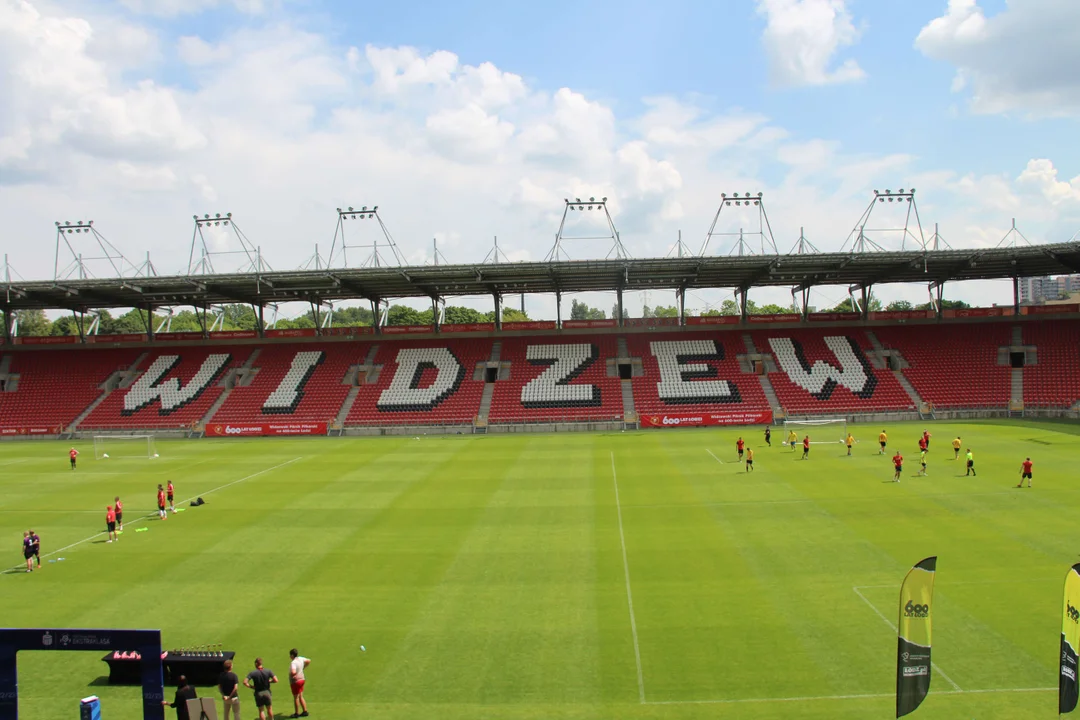 Widzewski Piknik Piłkarski na 600. Urodziny Łodzi.