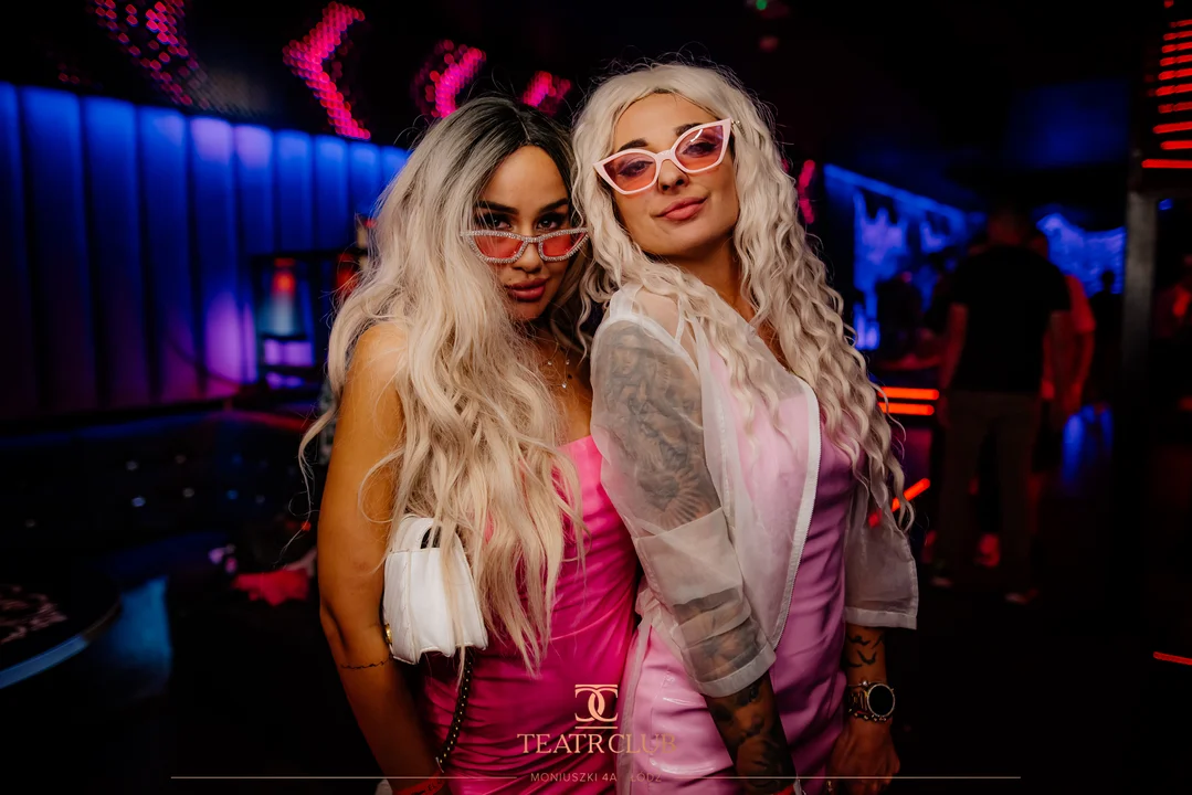 Różowa impreza w stylu Barbie w Teatr Club Łódź