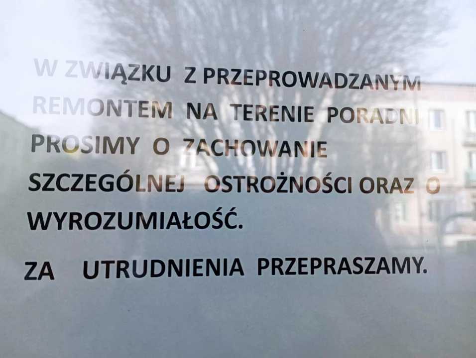 Remont poradni pulmonologicznej